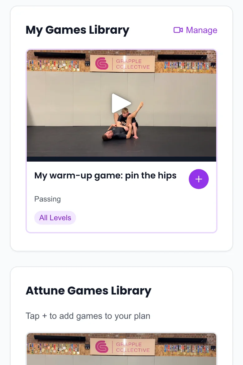 Your own videos, next to ours